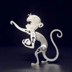 3D Puzzle Model Kit Mechanical Zodiac Monkey Metal Games DIY Assembly Jigsaw Crafts Creative Gift