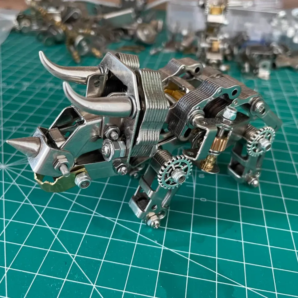 Dragon 3D DIY Steampunk Metal Assembly Model Creative Toy
