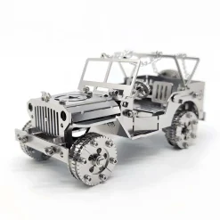 3D Steampunk Mechanical Metal Assembly Car Model Kit