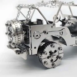 3D Steampunk Mechanical Metal Assembly Car Model Kit