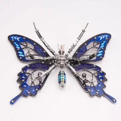 3D Steampunk Metal Mechanical Butterfly Model Kit-100+PCS