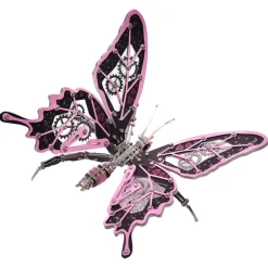3D Steampunk Metal Mechanical Butterfly Model Kit-100+PCS