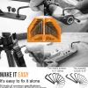 Engine Tools 5 Sets Precision Magnetic Screwdriver Electric Screwdriver Allen Wrench Adjustable Torque Wrench Tachometer Measuring Instrument DIY Tools Sets