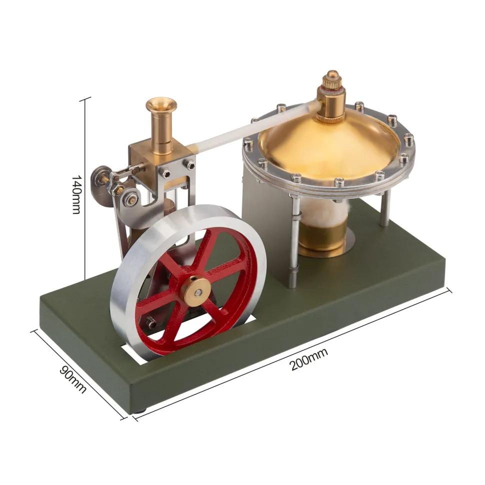 ENJOMOR DIY Hero's Steam Engine Kit with Boiler