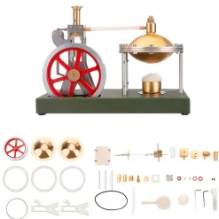 ENJOMOR DIY Hero's Steam Engine Kit with Boiler