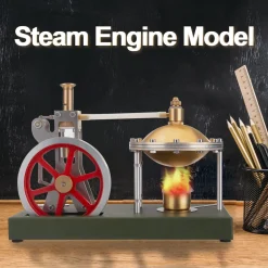 ENJOMOR DIY Hero's Steam Engine Kit with Boiler