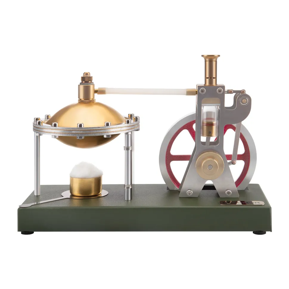 ENJOMOR DIY Hero's Steam Engine Kit with Boiler