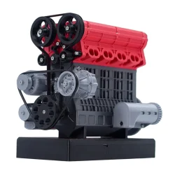 ENJOMOR 3D Printed Inline Four-Cylinder Engine Model Kit that Works - Build Your Own Engine