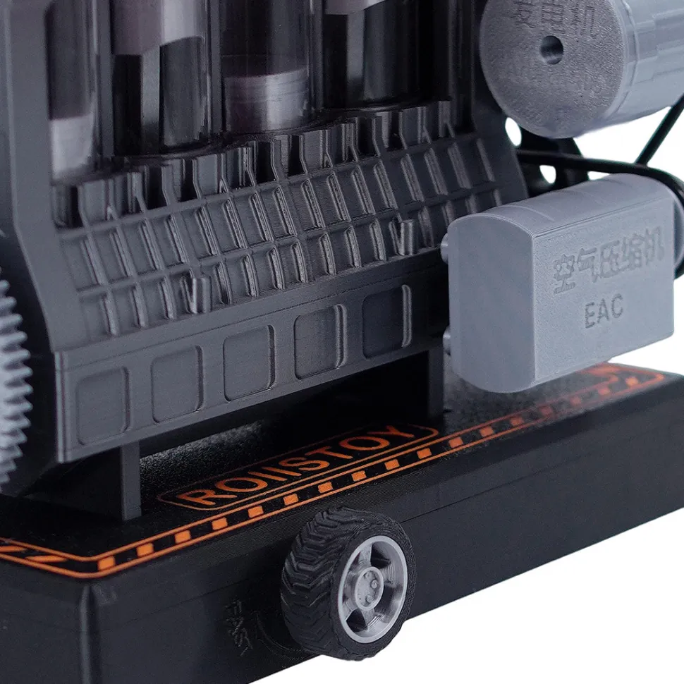 ENJOMOR 3D Printed Inline Four-Cylinder Engine Model Kit that Works - Build Your Own Engine
