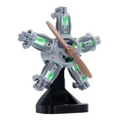 ENJOMOR 3D Printed Radial Five-Cylinder Engine Model Kit that Works- Build Your Own Radial Engine