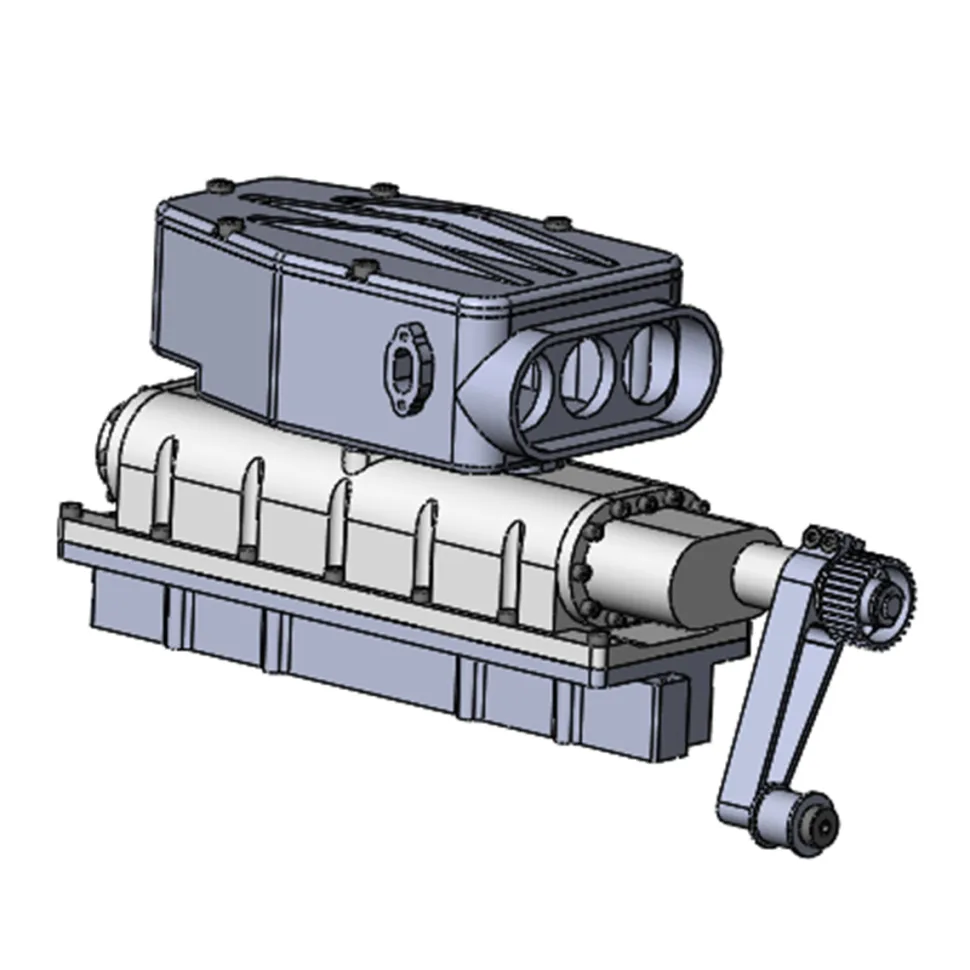 ENJOMOR Metal Supercharger for ENJOMOR GS-V12 Engine Model