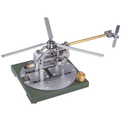 ENJOMOR Stirling Helicopter Model Kit Gamma Hot Air Stirling Engine Model DIY Assembly Model STEM Educational Toy