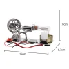 ENJOMOR γ-Type Hot Air Stirling Engine Model Kit STEM Educational Toy- Enginediy