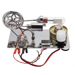 ENJOMOR γ-Type Hot Air Stirling Engine Model Kit STEM Educational Toy- Enginediy