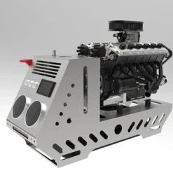 ENJOMOR V12 Engine GS-V12 72CC DOHC 4-Stroke 12-Cylinder 48-Valve Water-Cooled Electric Start Gasoline Engine Model - V12 Engine Model That Works