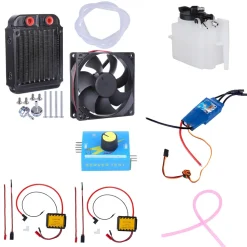 ENJOMOR V12 GS-V12 72CC DOHC Gasoline V12 Engine Model That Works with Starter Kit