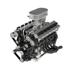 ENJOMOR V12 GS-V12 72CC DOHC Gasoline V12 Engine Model That Works with Starter Kit