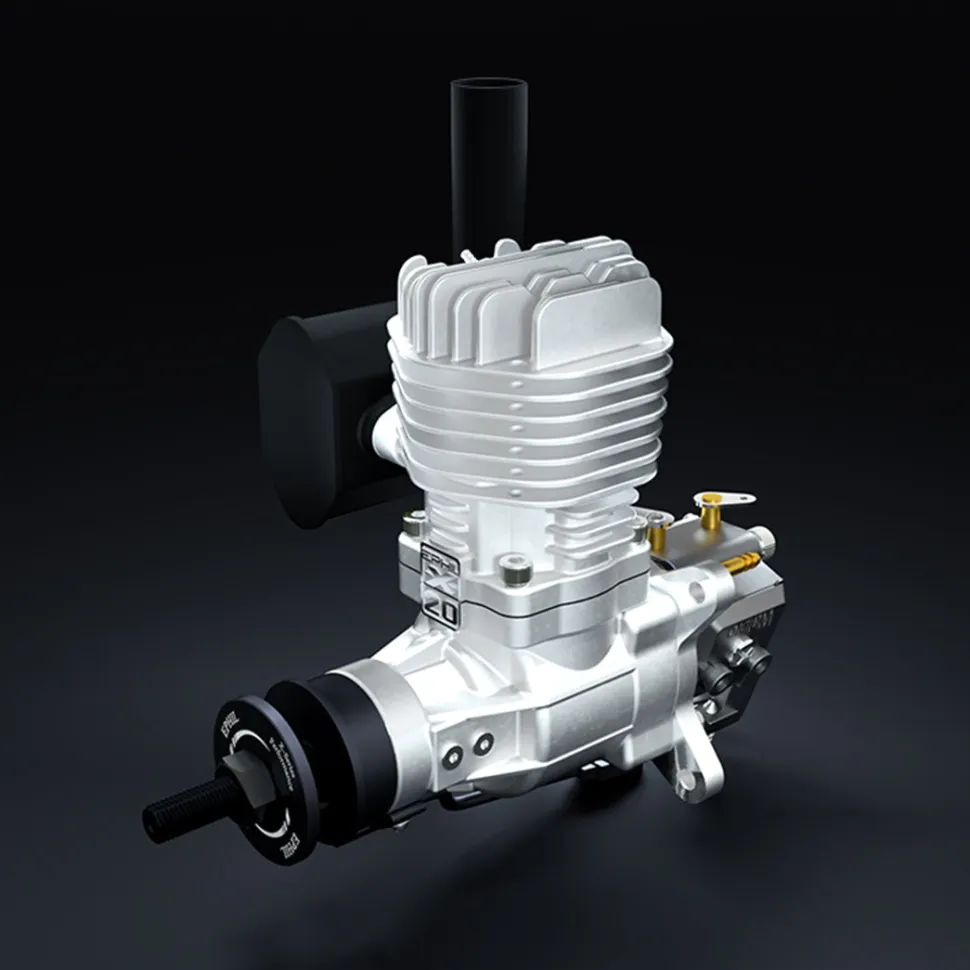 EPHIL XG-20cc-S Glow Plug Two-Stroke Single Cylinder Gasoline Engine Model for Fixed-Wing Aircraft Models
