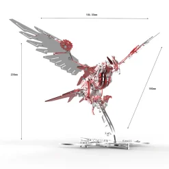 Falcon Predator 3D Metal Mechanical Bionic Assembly Model Kit