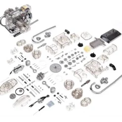 Flat Twin Airhead Engine Model Kit - Build Your Own 2 Cylinder Engine - BMW DIY Assembly Kit