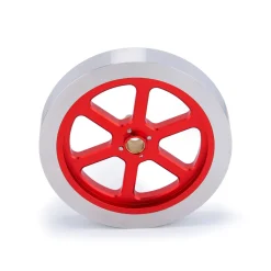 Flywheel Anodized Polished Engine Accessory for ENJOMOR Hit and Miss 6CC Engine Models
