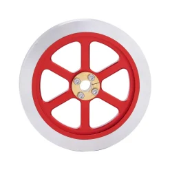 Flywheel Anodized Polished Engine Accessory for ENJOMOR Hit and Miss 6CC Engine Models