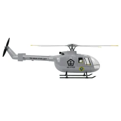 FLYWING BO105 470 Size 2.4G 6CH Military RC Helicopter With H1 Flight Controller,GPS and Adjustable Left/Right-Handed Controls