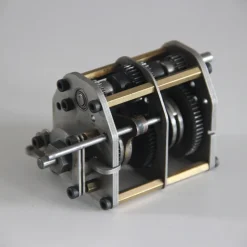 Four Gear Box Assembly DIY Modified Accessories for Methanol Engine RC Car Model (3 Forward Gears and 1 Reverse Gears)