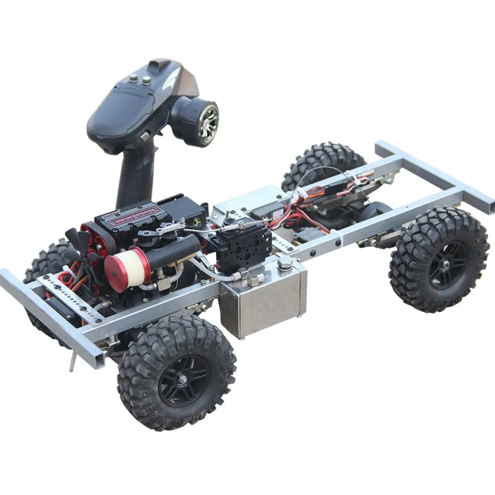 1: 10 2.4G 4CH Nitro RC Car Off-road Crawler Vehicle with TOYAN FS-L200 Inline 2-cylinder 4-Stroke Engine - RTR Version