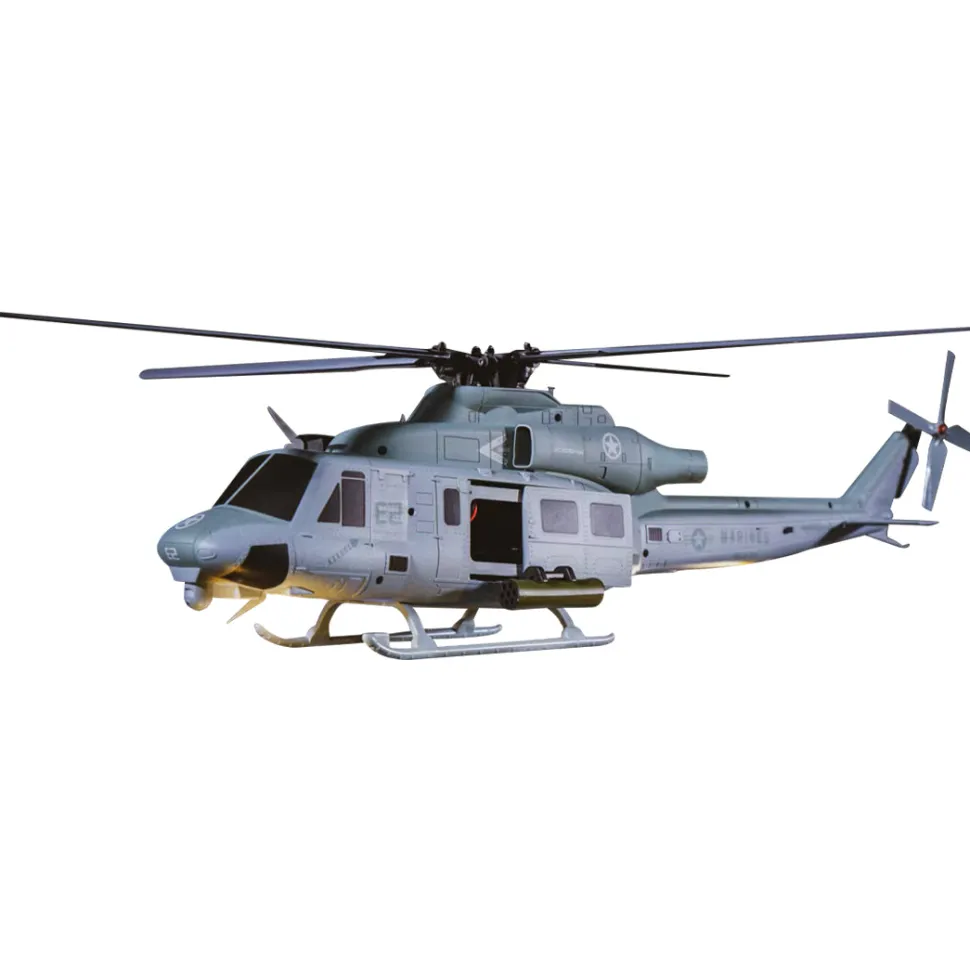GOOSKY E2 UH-1Y 2.4G 6CH Dual Brushless Direct Drive RC Rescue Simulation Helicopter Model with Lidar positioning