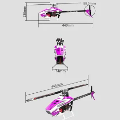 GOOSKY Legend S2 MAX 2.4G 6CH Dual Brushless 3D Stunt RC Helicopter