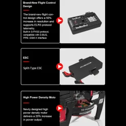 GOOSKY Legend S2 MAX 2.4G 6CH Dual Brushless 3D Stunt RC Helicopter