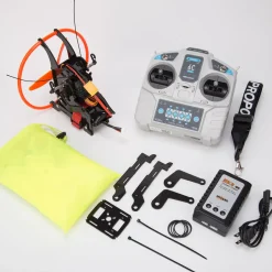 2.4G RC Electric Stunt Mini Paraglider Model High-Altitude Stunt Flight Paraglider Toy (RTF Version)