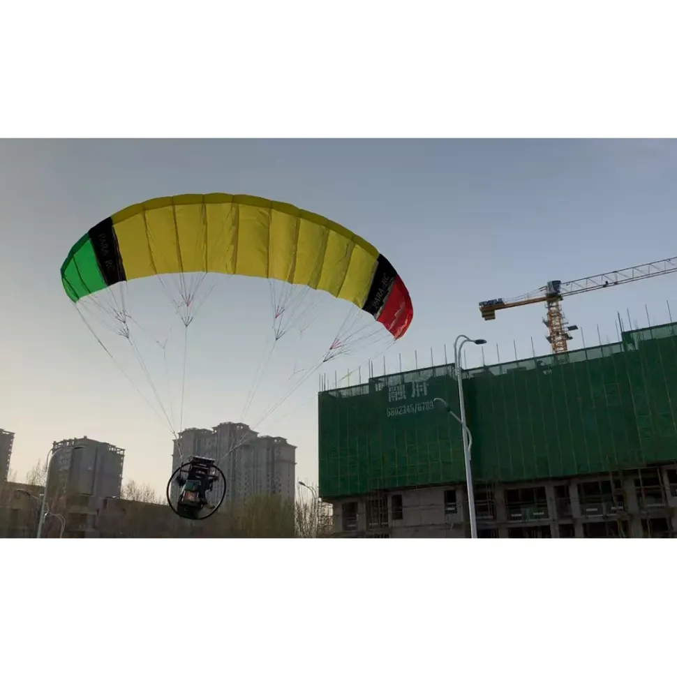 2.4G RC Electric Stunt Mini Paraglider Model High-Altitude Stunt Flight Paraglider Toy (RTF Version)