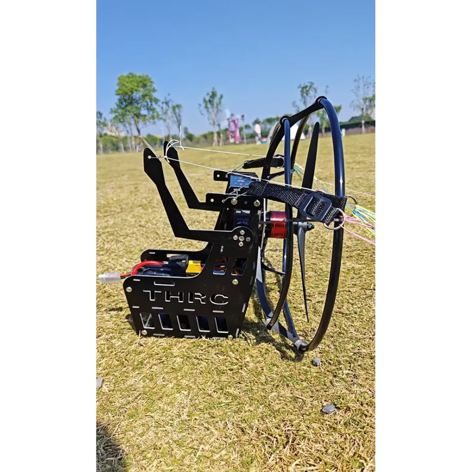 2.4G RC Electric Stunt Mini Paraglider Model High-Altitude Stunt Flight Paraglider Toy (RTF Version)