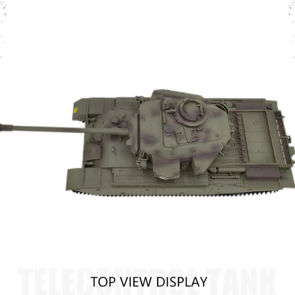 1/16 2.4G RC Tank British Centurion MK5 Main Battle Tank Model Vehicle with Lights & Sounds