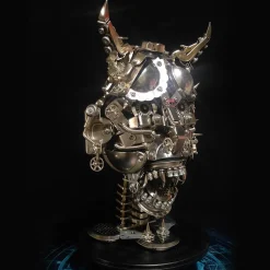 Hannya 3D DIY Mechanical Punk Japanese Ghast Mask Metal Assembly Model
