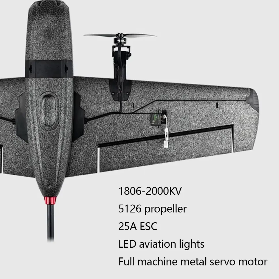 HEEWING Ranger T1 VTOL 2.4G EPP Vertical Takeoff and Landing Fixed-Wing RC Aircraft with FPV Camera Mount and Flight Controller