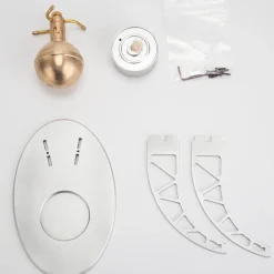 Hero's Engine Bladeless Radial Steam Ball Model Kit-Build Your Own Engine