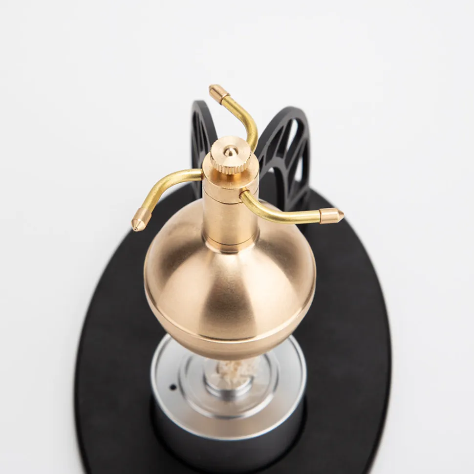 Hero's Engine Bladeless Radial Steam Ball Model Kit-Build Your Own Engine