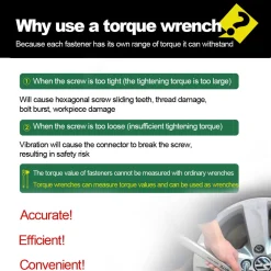 High-precision Mechanical Adjustable Torque Wrench Set DIY Tools Kit - 14Pcs