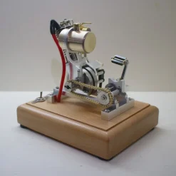 H09 Mini Hoglet Single-Cylinder Four-Stroke Gasoline Engine Model for Motorcycles with Pedal Start