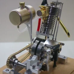H09 Mini Hoglet Single-Cylinder Four-Stroke Gasoline Engine Model for Motorcycles with Pedal Start