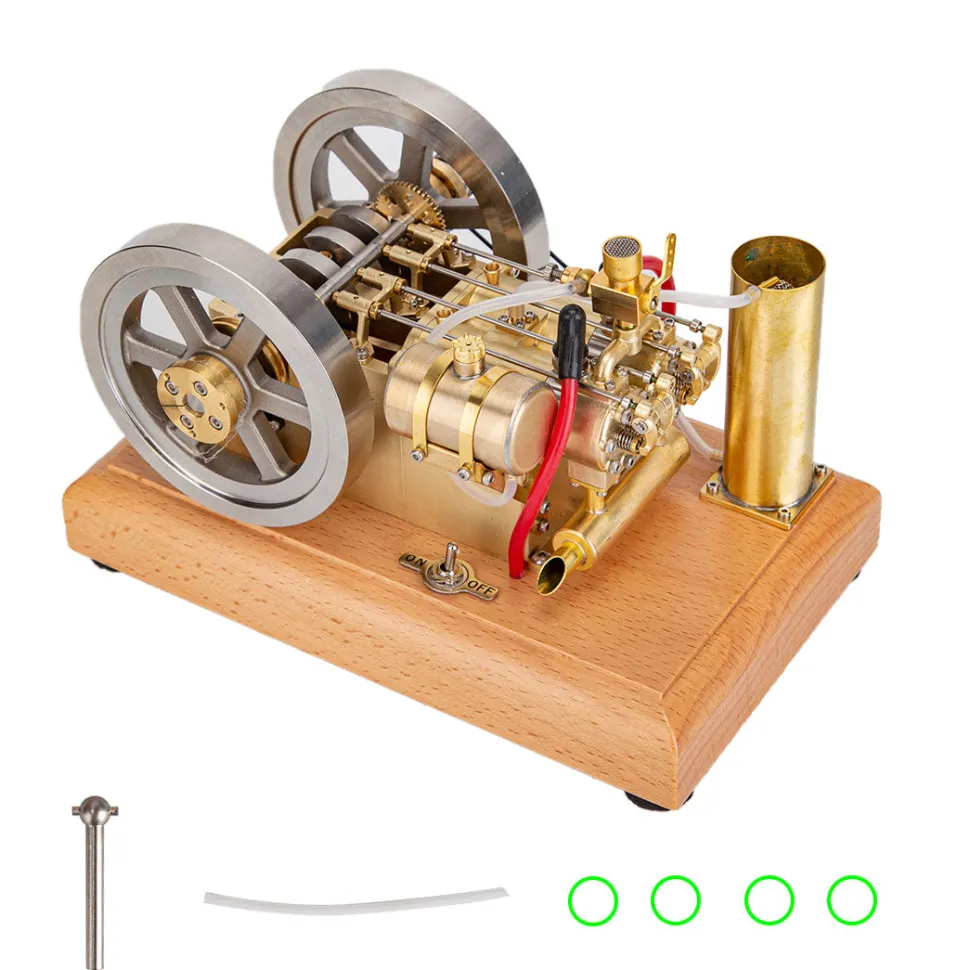 Holt H76 Tractor Engine 5CC Horizontal Twin-cylinder Overhead Valve Dual Flywheel Gasoline Engine IHC Engine IC Engine Model