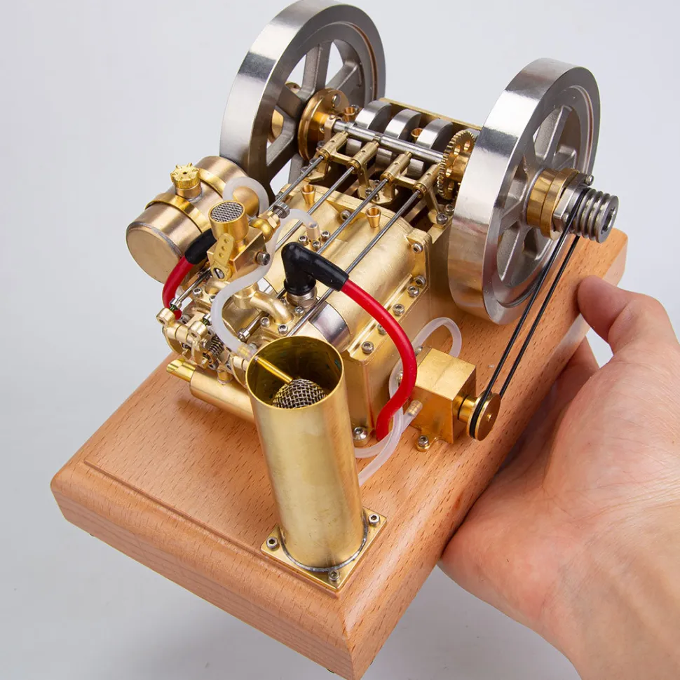 Holt H76 Tractor Engine 5CC Horizontal Twin-cylinder Overhead Valve Dual Flywheel Gasoline Engine IHC Engine IC Engine Model