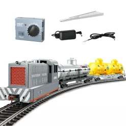 1/87 HO Scale British 0-4-0 Alloy Powered Steam Railway Model
