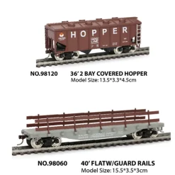 1/87 HO Scale British 0-4-0 Alloy Powered Steam Railway Model