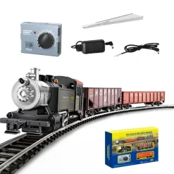 1/87 HO Scale British 0-4-0 Alloy Powered Steam Railway Model
