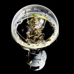 Hot Air Balloon Tourbillon Mechanical Art Sculpture-Kinetic Desk Decor Model, Stress Relief Toy & Creative Gift