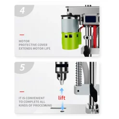Household Mini Desktop Drill Press